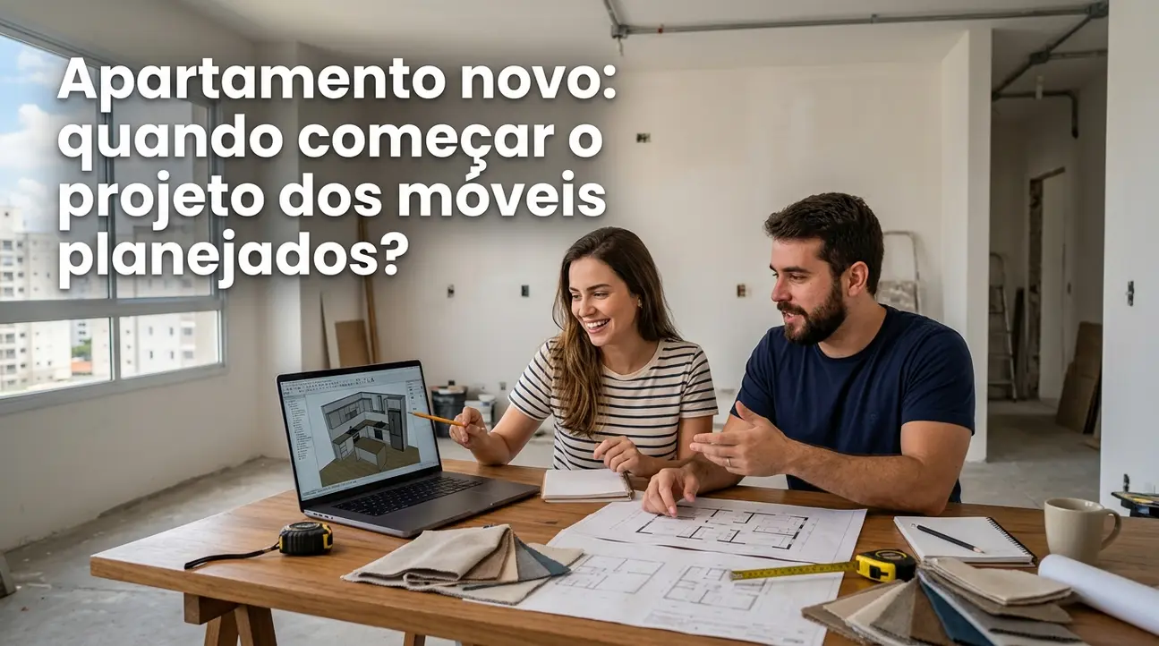 Apartamento novo com móveis planejados da Premier Stimmo